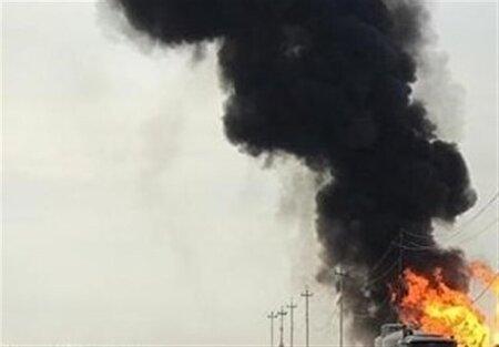 انفجار در یک میدان نفتی در کرکوک عراق