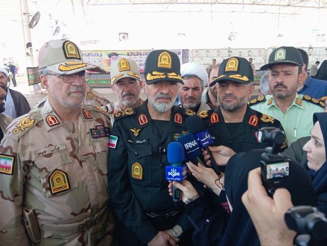 سردار رادان: تردد زائران اربعین از مرزهای کشور از یک میلیون و ۲۰۰ هزار نفر گذشت+فیلم