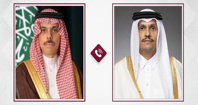 گفت وگوی تلفنی وزیران خارجه قطر و عربستان درباره کاهش تنش در منطقه
