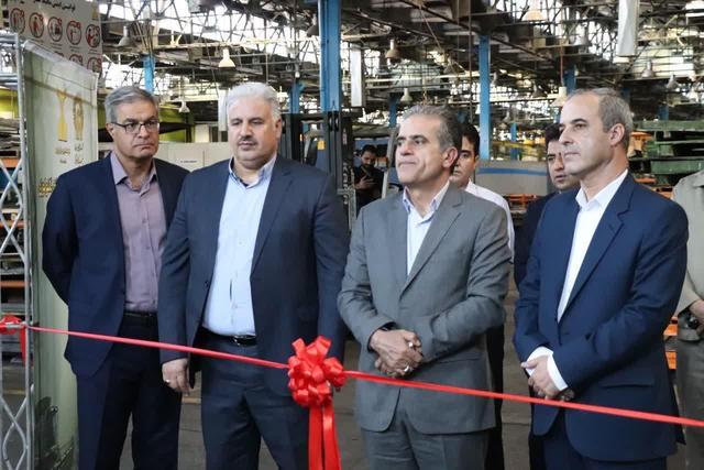 تجهیزات نوین شرکت کمباین‌سازی ایران رونمایی شد