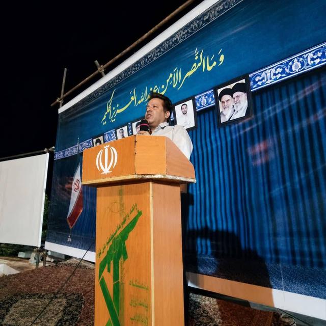 تأکید بخشدار کاکی بر حفظ انسجام ملی در برابر توطئه‌های دشمنان