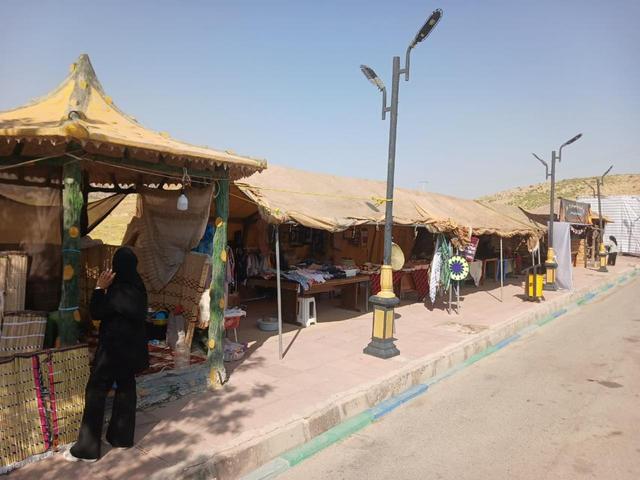 برپایی نمایشگاه صنایعدستی اربعین در شهرستان بدره ایلام با مشارکت سپاه پاسداران