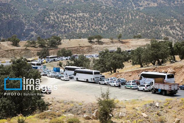 ۶۲۵ هزار تردد خودرویی زائران اربعین در جاده‌های ۵ استان/ فوت ۲ زائر به علت تصادف