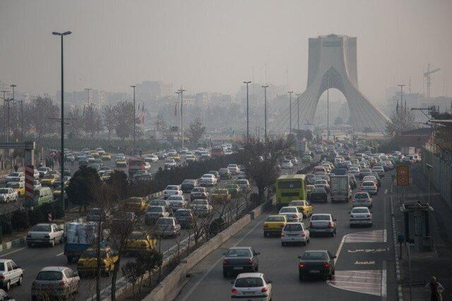 ازن؛ آلاینده شاخص هوای تهران/ هوای تهران در وضعیت ناسالم