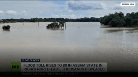 India’s Assam battles worst floods in decades (VIDEO) 