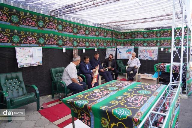 بازدید رئیس مرکز سرمایه‌گذاری و امور اقتصادی وزارت میراث‌فرهنگی، گردشگری و صنایع‌دستی از مرز تمرچین پیرانشهر، گذرگاه عاشقان اربعین