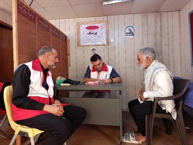 ۶۱۷۶ زائر اربعین از خدمات درمانی هلال احمر کهگیلویه و بویراحمد بهره‌مند شدند