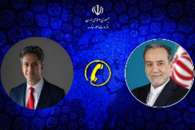 گفت‌وگوی تلفنی عراقچی و وزیر خارجه انگلیس درباره تحولات منطقه