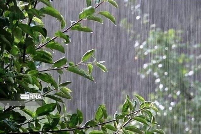 رگبار باران، تگرگ و تندباد لحظه‌ای در راه هرمزگان