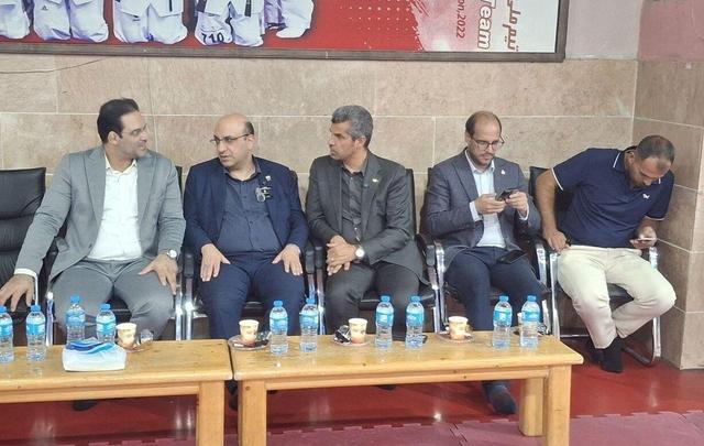 بازدید علی‌نژاد از اردوی تیم ملی تکواندو + فیلم
