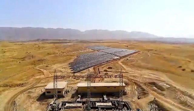 فاز اول نیروگاه خورشیدی بهبهان فولاد خوزستان در آستانه بهرهبرداری