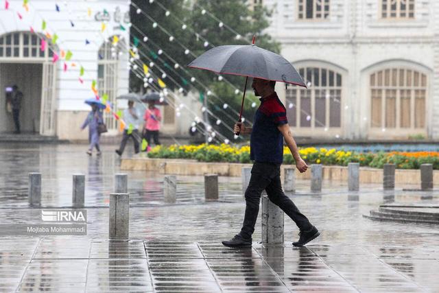 رگبار باران و رعدوبرق در ۱۰ استان