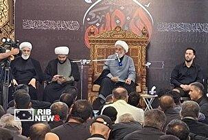 مراسم عزاداری اربعین حسینی در مسجد خاتم الانبیاء کیش