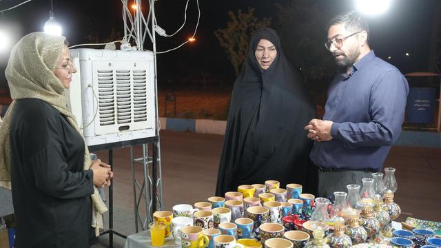 سوغاتیِ عشق از مسیر بازگشت زوار اربعین در استان کرمانشاه