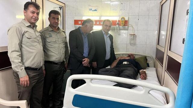 قاچاقچی چوب با تبر، جنگلبان چالوس را زخمی کرد