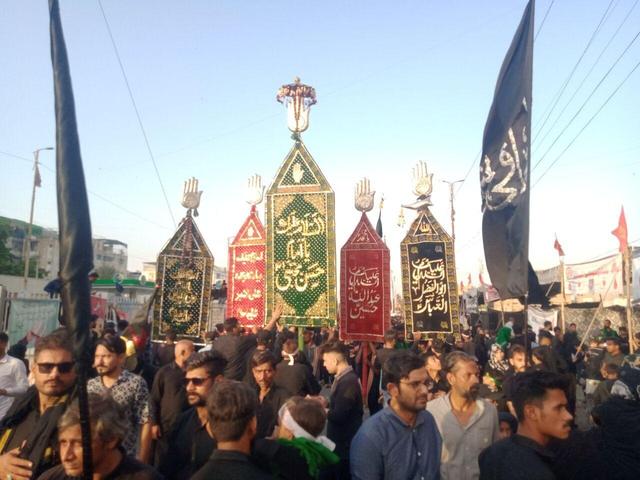 پیاده روی اربعین در شمال پاکستان