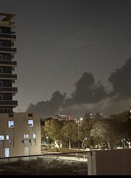 انفجارهای شدید در بندر جبل‌علی امارات