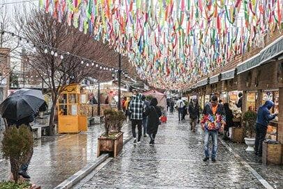 طوفان و باران شدید در راه تهران