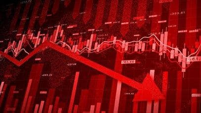 بورس قرمز پوش شد
