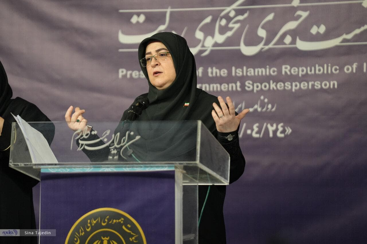 ببینید | شوخی سخنگوی دولت در پاسخ به سوال یک خبرنگار: ۵ دقیقه برایت توضیح دادم؛ اگر...