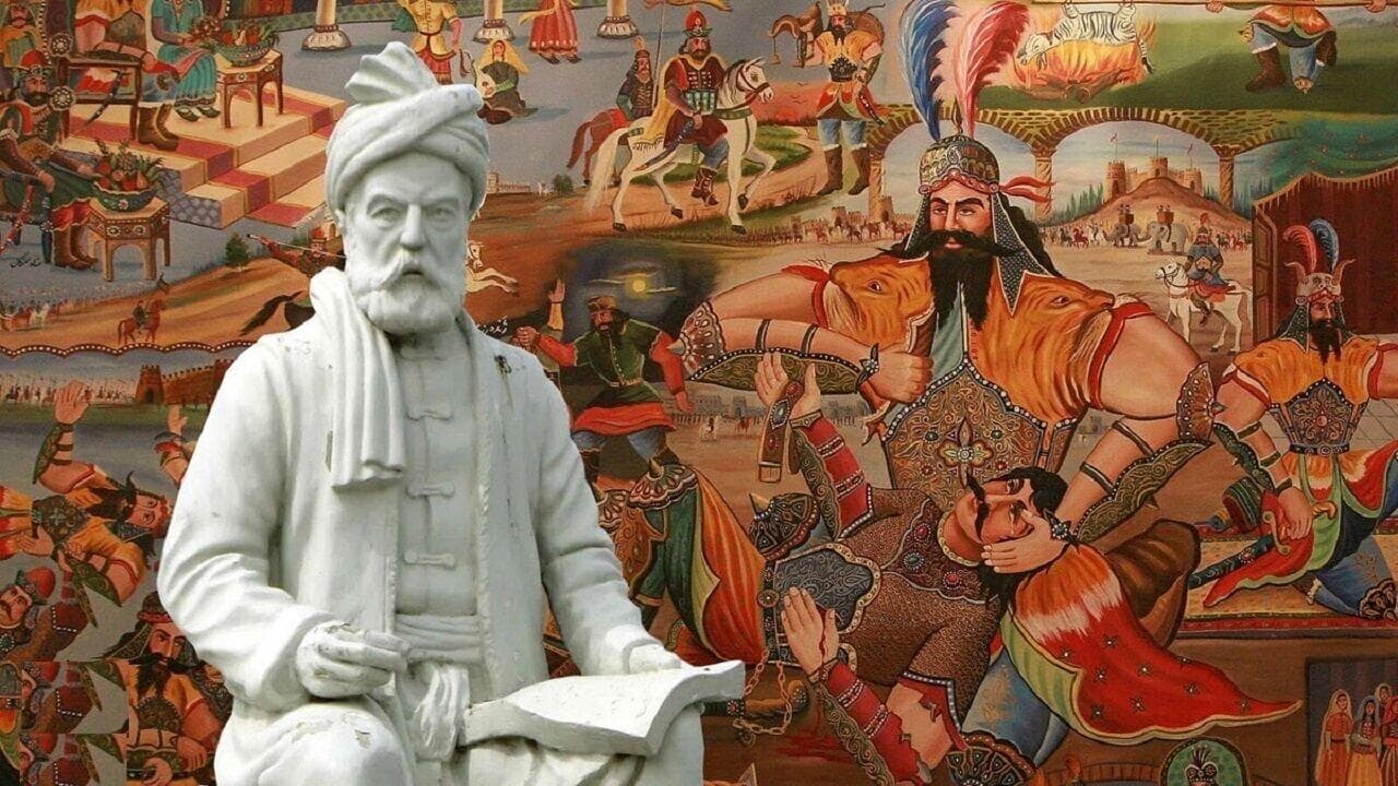 ببینید | ادعای عجیب و جنجال‌ساز کارشناس برنامه شبکه افق: رستم، دورگه ایرانی و یمنی بود!