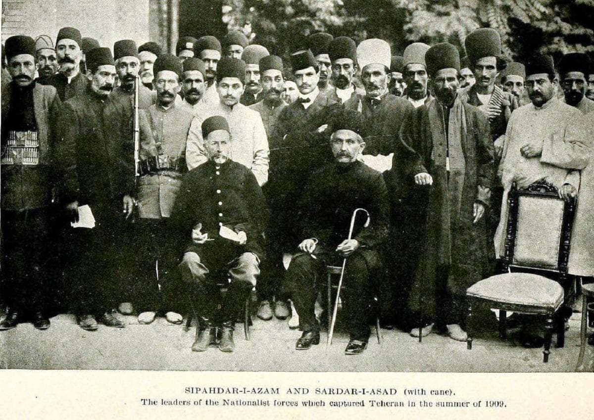 تصویری از نشریه‌ی ملانصرالدین 28 مرداد 1288 (یک ماه بعد از فتح تهران)