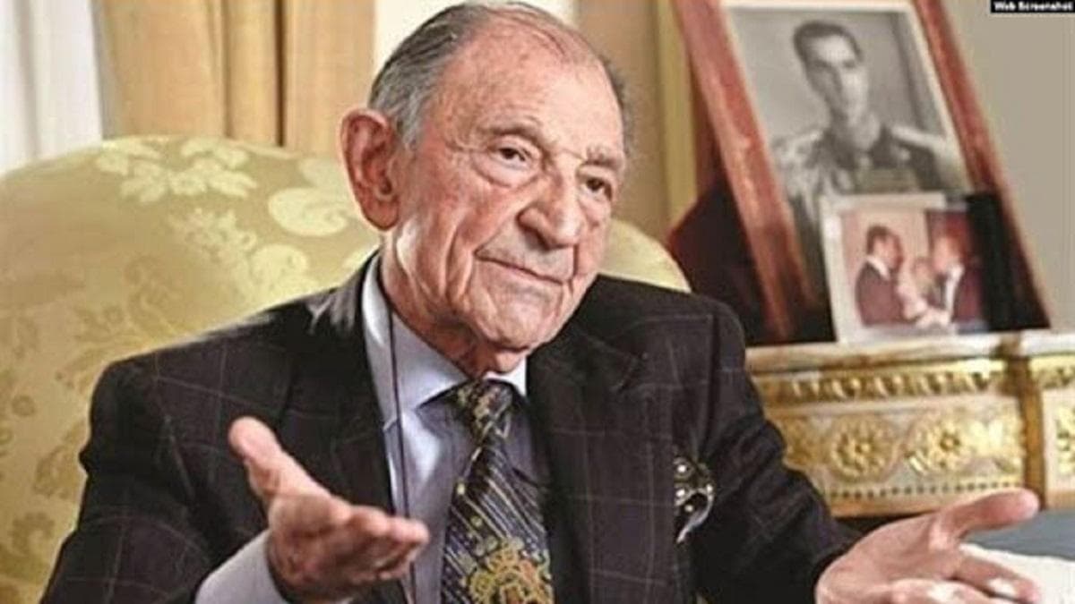 اردشیر زاهدی را در کنار شهر‌آزاد پهلبد‌، دختر شمس پهلوی (عکس)