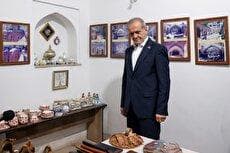 بازدید پزشکیان از مسجد کبود ایروان و اقامه نماز در این مسجد (فیلم)