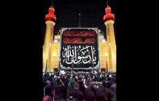 حال و هوای حرم امیرالمؤمنین در آستانه سالروز رحلت پیامبر اکرم (فیلم)