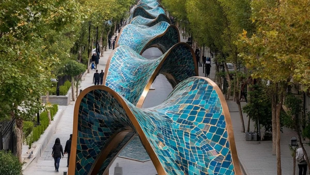 نگاهی نو به معماری ایرانی و زیباسازی شهر(عکس)