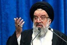 احمد خاتمی: دولتی که مثل ما به اسلام حاکم است نباید نیش به دین بزنند (فیلم)