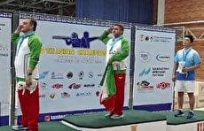 سلام نظامی جواد فروغی و امیر جوهری‌خو روی سکوی قهرمانی آسیا (فیلم)