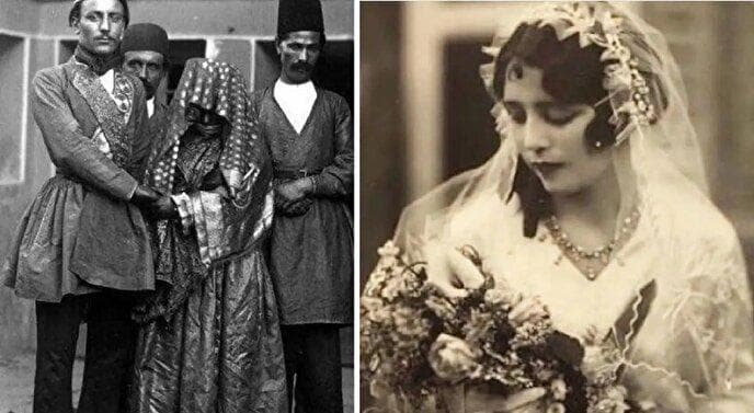 بزک کردن عروسهای عصر قاجار و آداب جذاب (+عکس)