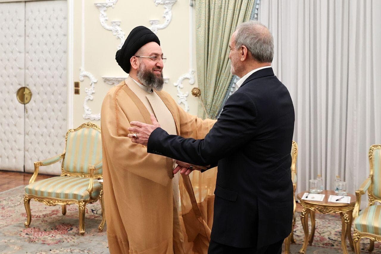 دیدار سید عمار حکیم با پزشکیان