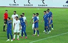 پنالتی برای ایران با کمک‌داور ویدیویی لغو شد (فیلم)