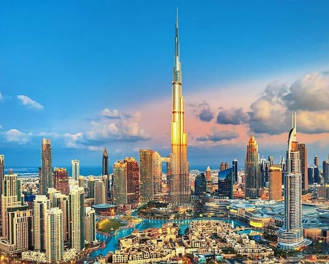 عکس هوایی از ابوظبی در سال ۱۳۳۳ و سالها پیش از تشکیل کشور امارات عربی