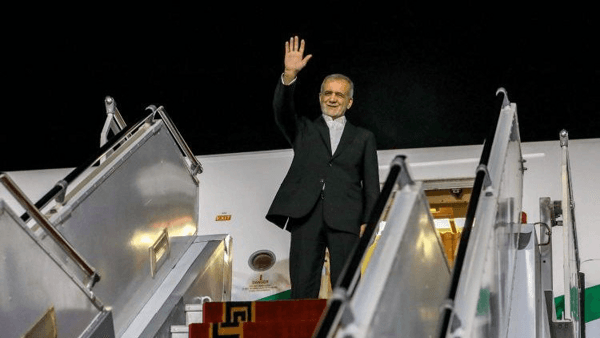 پزشکیان دوحه را به مقصد تهران ترک کرد