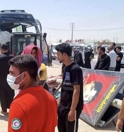 واژگونی اتوبوس زائران ایرانی در بصره؛ ۶۱ کشته و مصدوم