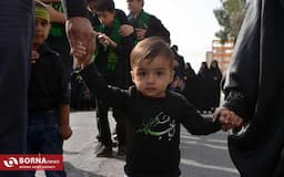 برگزاری مراسم پیاده‌روی جاماندگان اربعین حسینی در کرمانشاه