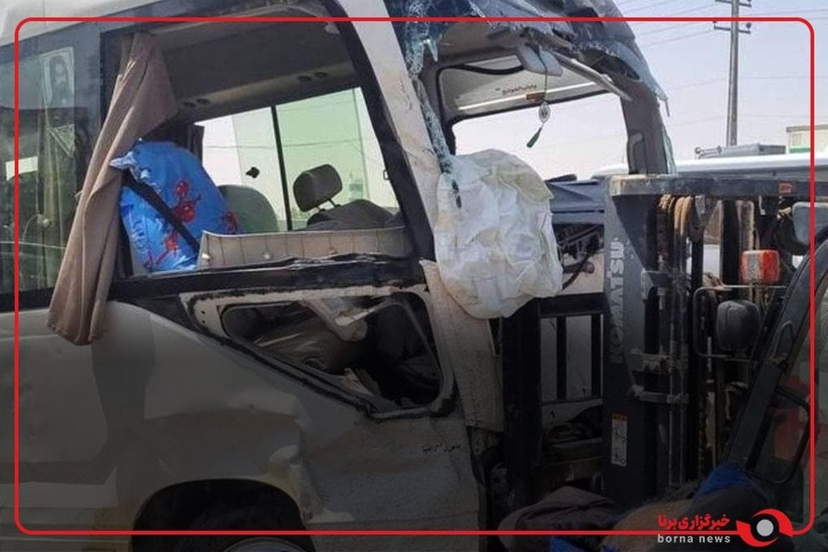 تصادف اتوبوس و مینی‌بوس حامل زائران ایرانی در محور نجف – بصره