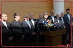 لاریجانی در بدو ورود به لبنان: در همهٔ شرایط در کنار مردم عزیز لبنان خواهیم بود