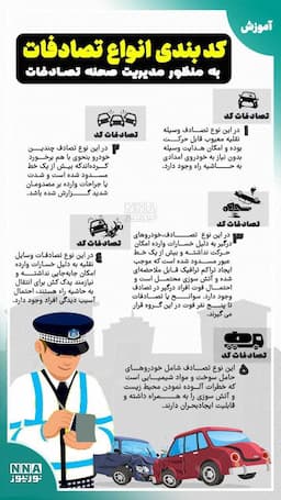 نوراینفو | کدبندی انواع تصادفات به چه صورت است؟
