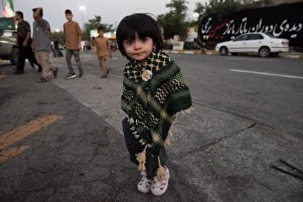عبور زائران اربعین حسینی از مرز تمرچین