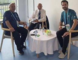 دیدار رئیس فدراسیون اسکیت با دبیرکل فدراسیون جهانی