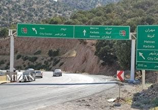 تردد روان ترافیکی در محور‌های منتهی به مرز‌های اربعینی کشور