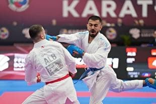 ثبت هفتمین سهمیه مسابقات کاراته قهرمانی جهان به نام مسکینی