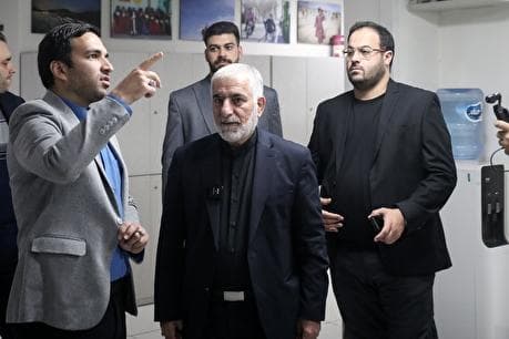 بازدید رئیس سازمان زندان‌ها از خبرگزاری میزان