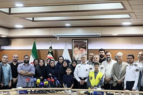 نشست خبری رئیس پلیس راهور فراجا