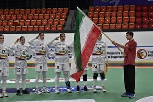هندبال جوانان آسیا| پیروزی پرگل دختران ایران برابر قرقیزستان