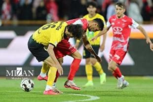 پیروزی پرسپولیس برابر سپاهان در نیمه نخست +فیلم